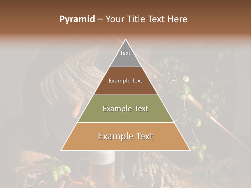 Weizen Blatt Brewery PowerPoint Template