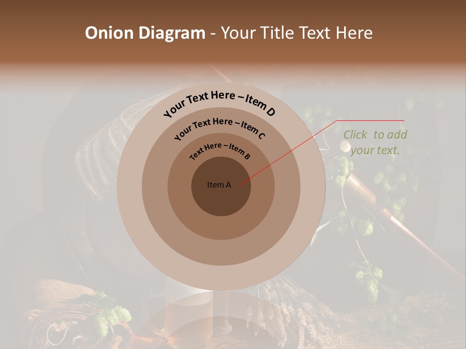 Weizen Blatt Brewery PowerPoint Template