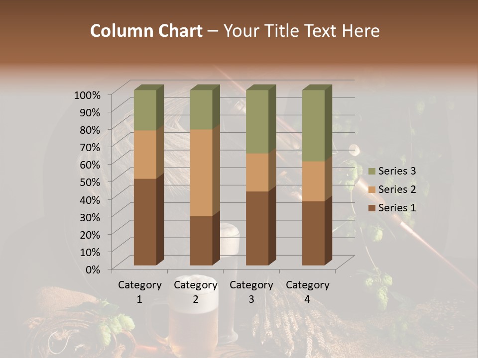 Weizen Blatt Brewery PowerPoint Template