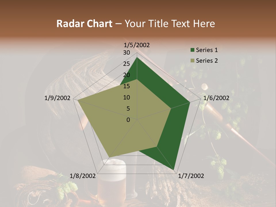 Weizen Blatt Brewery PowerPoint Template