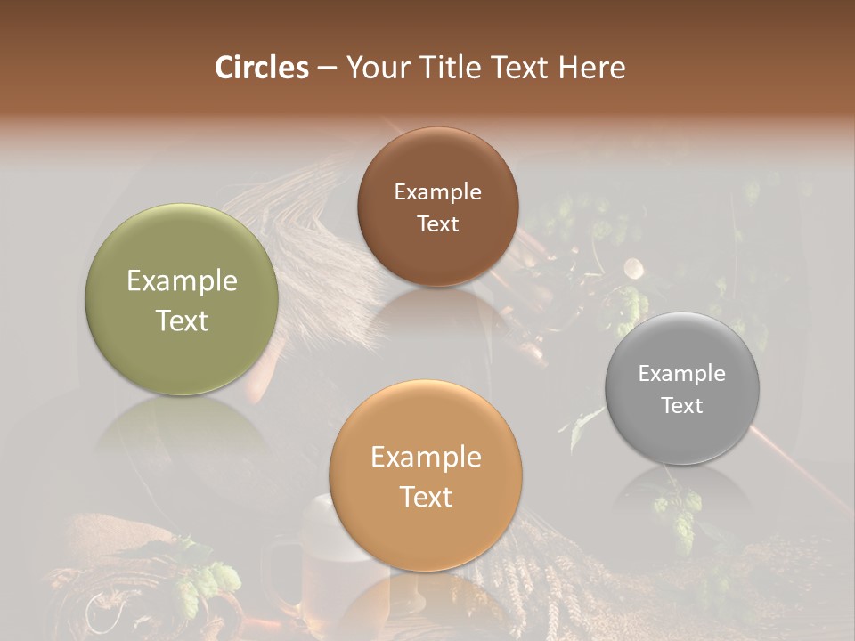 Weizen Blatt Brewery PowerPoint Template