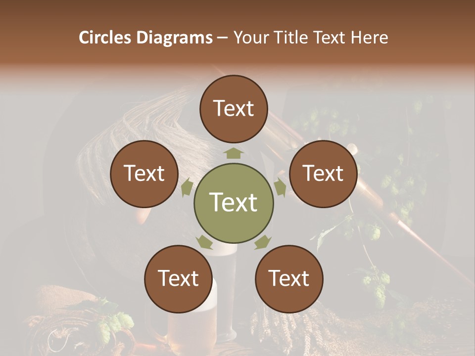 Weizen Blatt Brewery PowerPoint Template