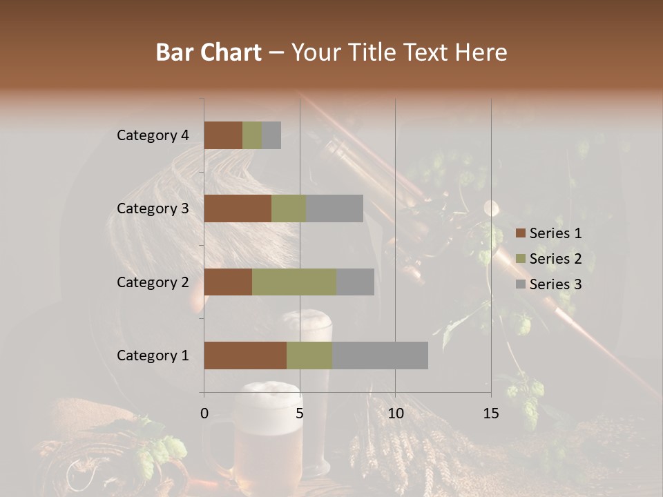 Weizen Blatt Brewery PowerPoint Template