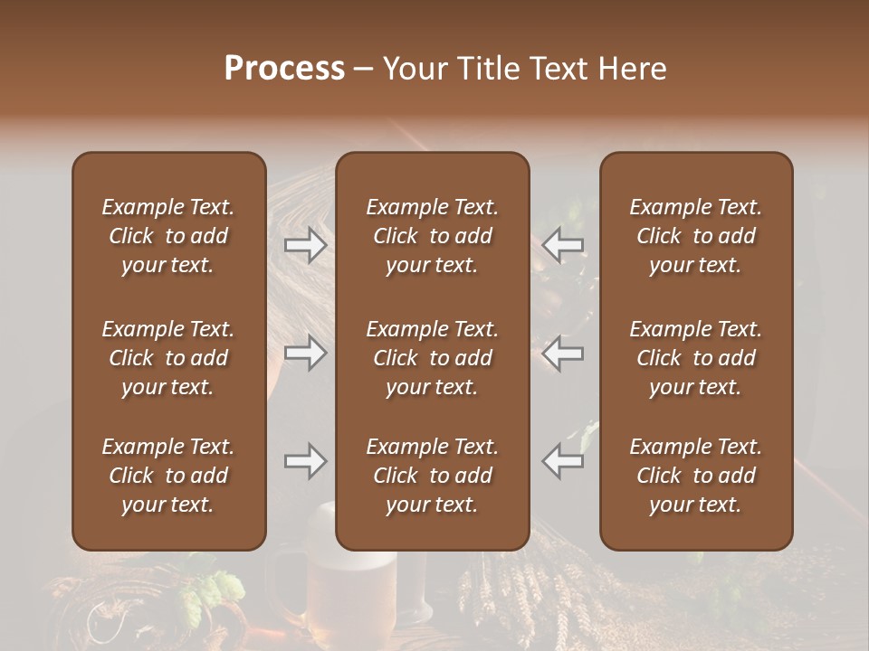Weizen Blatt Brewery PowerPoint Template