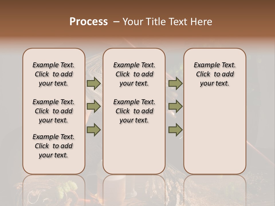 Weizen Blatt Brewery PowerPoint Template