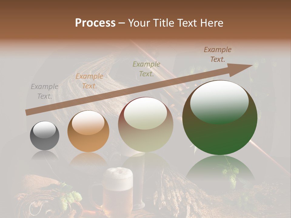 Weizen Blatt Brewery PowerPoint Template