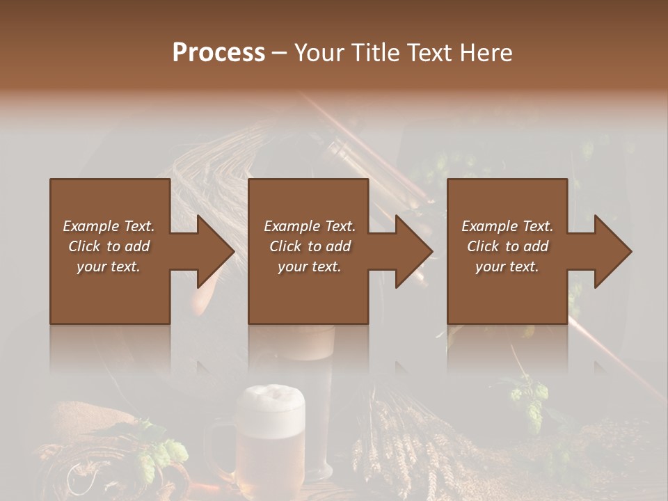Weizen Blatt Brewery PowerPoint Template