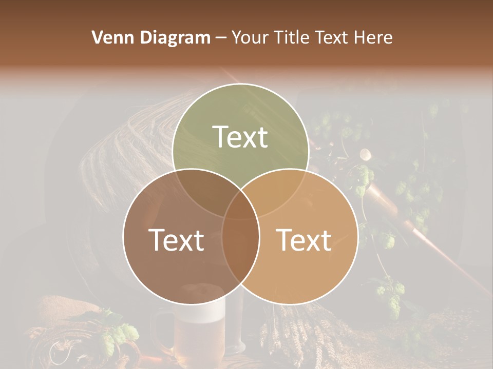 Weizen Blatt Brewery PowerPoint Template