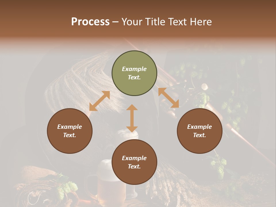 Weizen Blatt Brewery PowerPoint Template