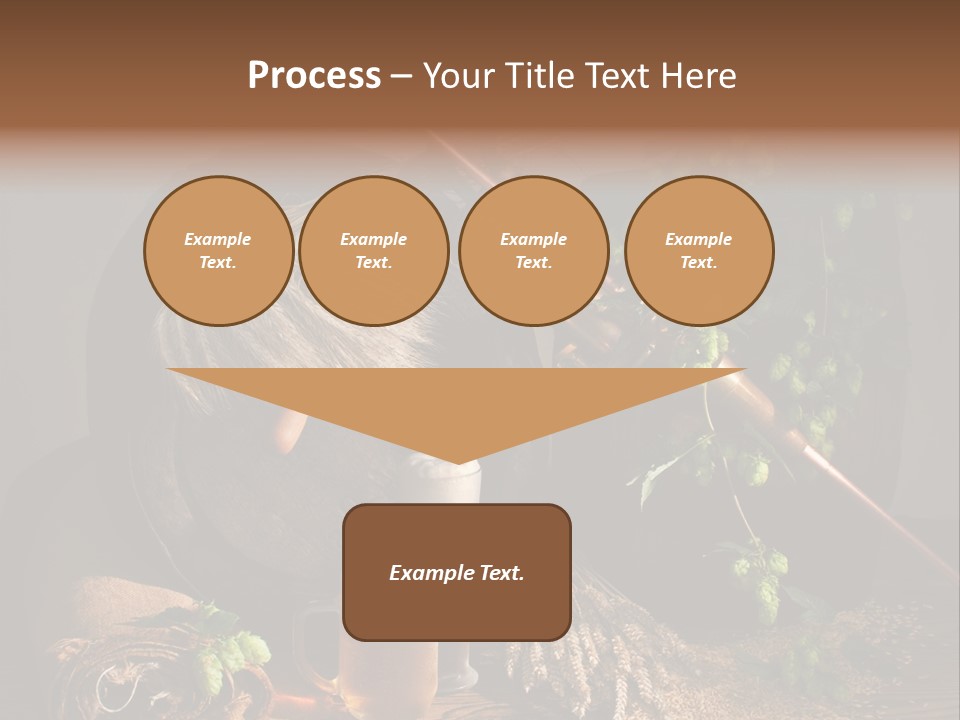 Weizen Blatt Brewery PowerPoint Template