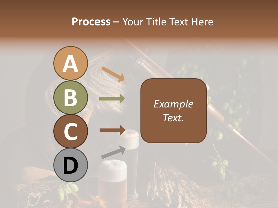 Weizen Blatt Brewery PowerPoint Template