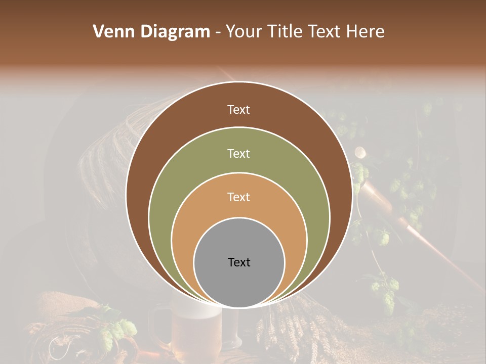 Weizen Blatt Brewery PowerPoint Template