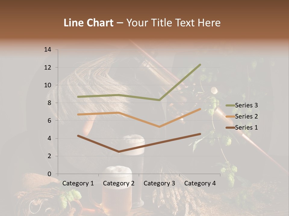 Weizen Blatt Brewery PowerPoint Template