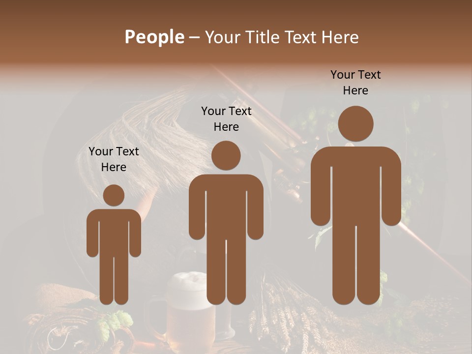 Weizen Blatt Brewery PowerPoint Template