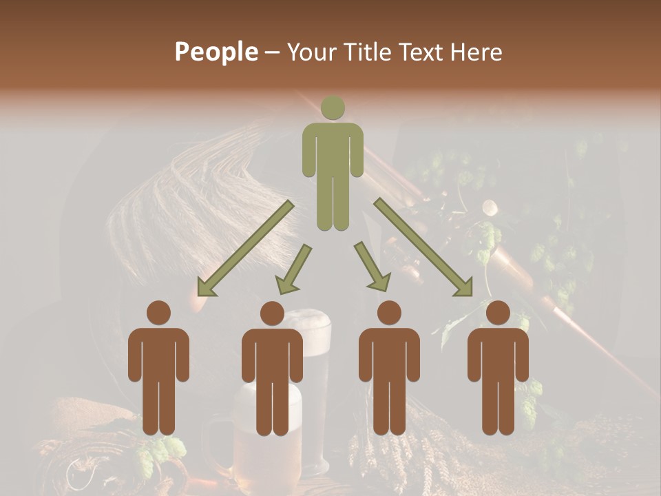 Weizen Blatt Brewery PowerPoint Template