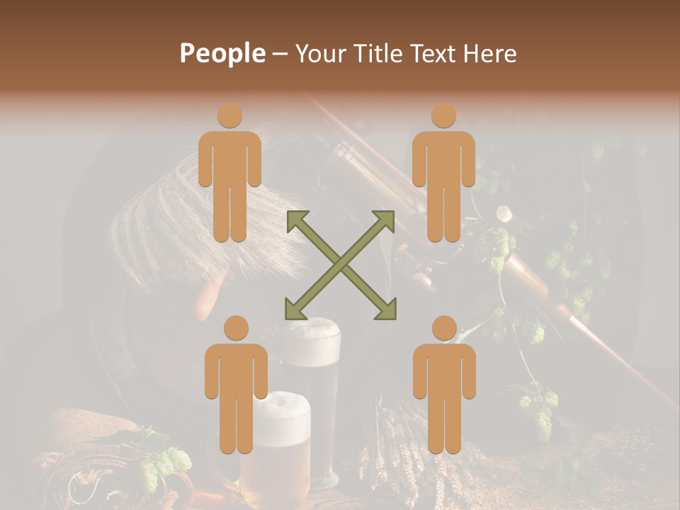 Weizen Blatt Brewery PowerPoint Template