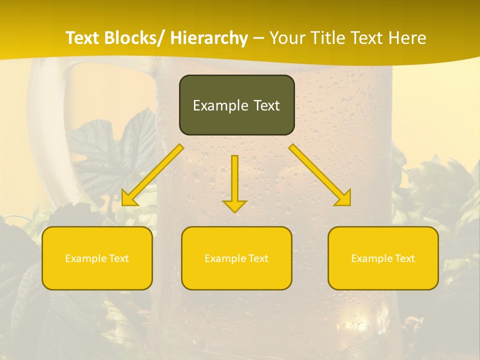 Oktoberfest Lager Pint PowerPoint Template