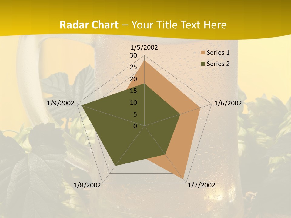 Oktoberfest Lager Pint PowerPoint Template