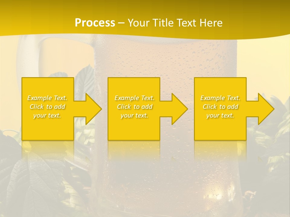 Oktoberfest Lager Pint PowerPoint Template