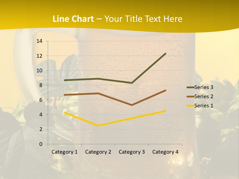 Oktoberfest Lager Pint PowerPoint Template