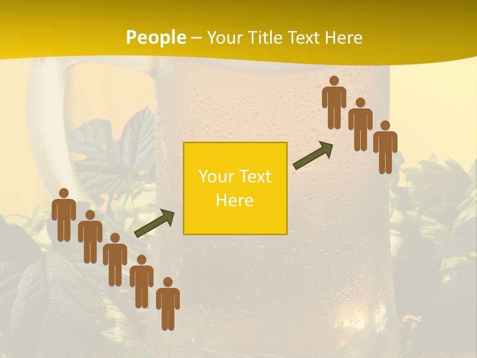 Oktoberfest Lager Pint PowerPoint Template