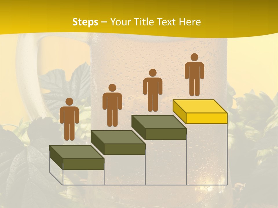 Oktoberfest Lager Pint PowerPoint Template