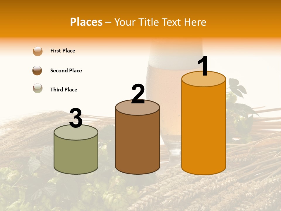 Getr Barley Hopfengarden PowerPoint Template