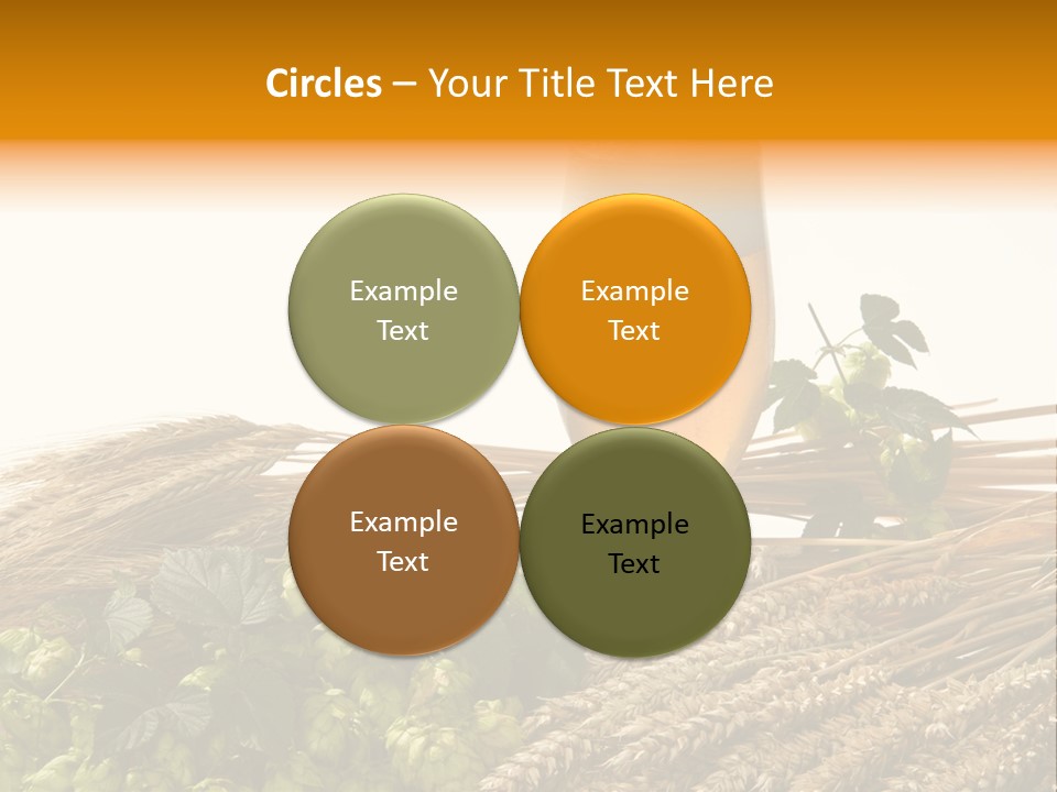 Getr Barley Hopfengarden PowerPoint Template