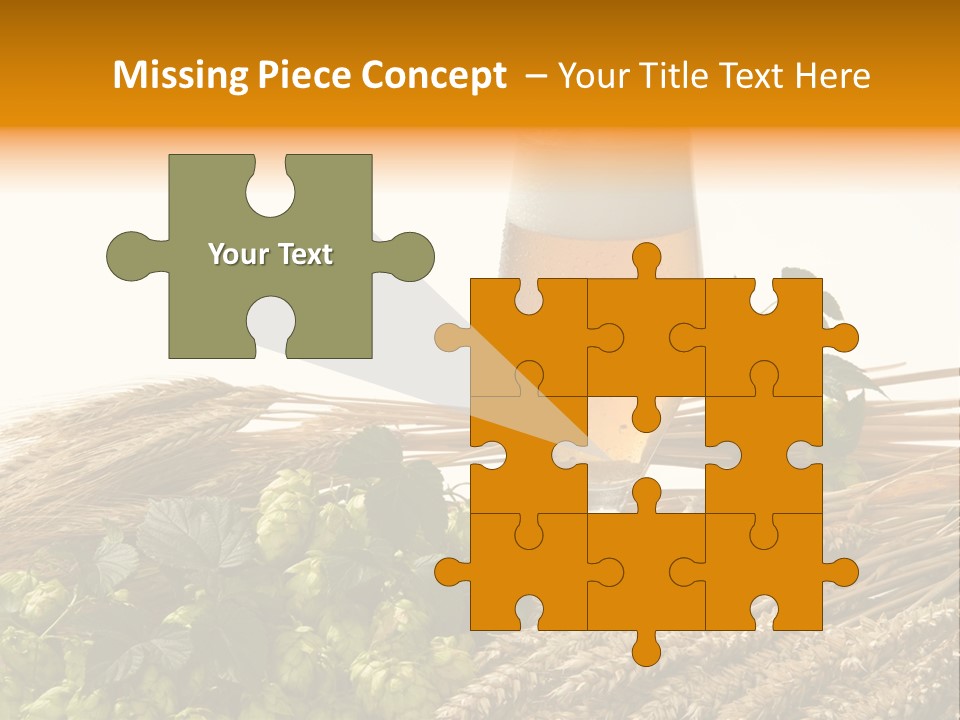 Getr Barley Hopfengarden PowerPoint Template