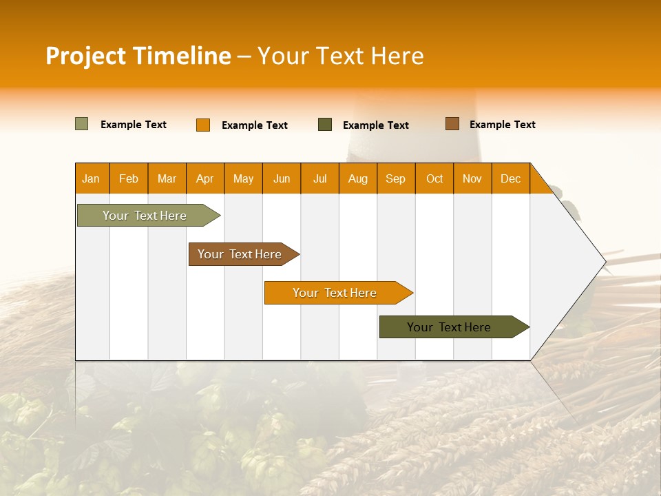 Getr Barley Hopfengarden PowerPoint Template