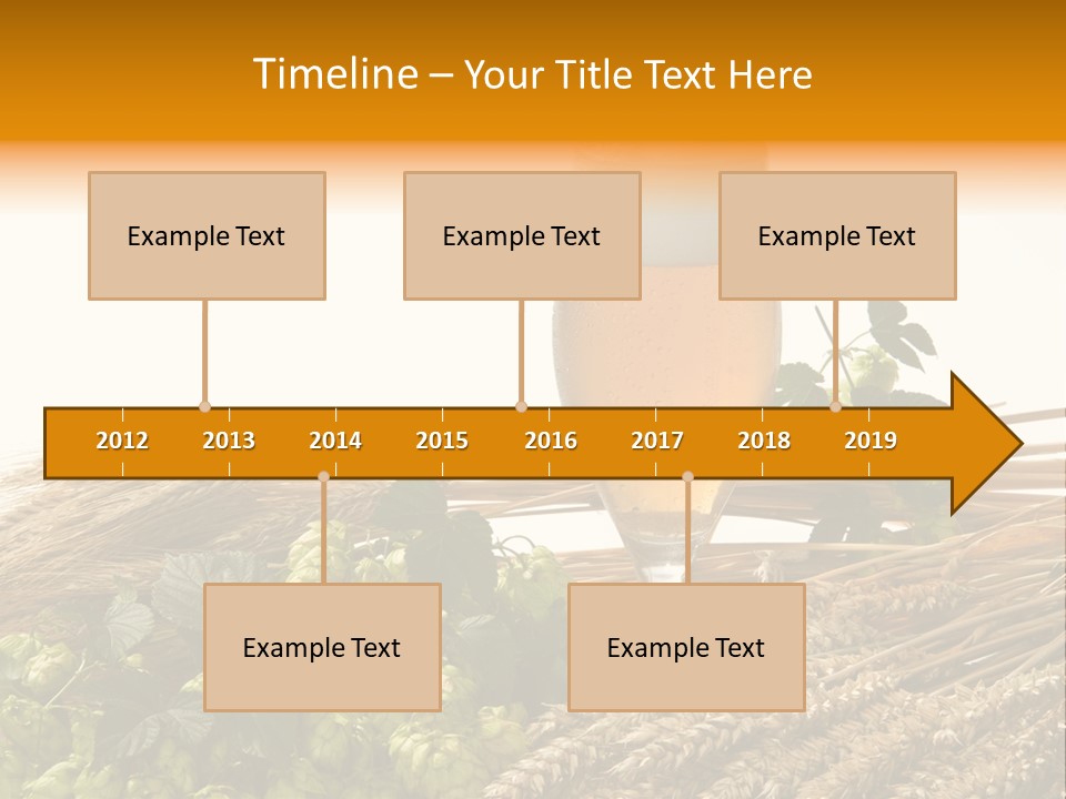 Getr Barley Hopfengarden PowerPoint Template