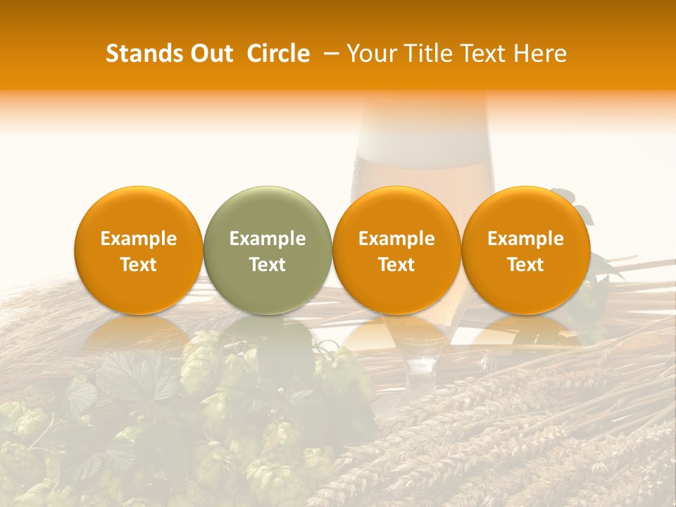 Getr Barley Hopfengarden PowerPoint Template