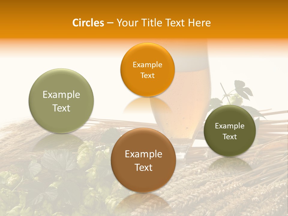 Getr Barley Hopfengarden PowerPoint Template