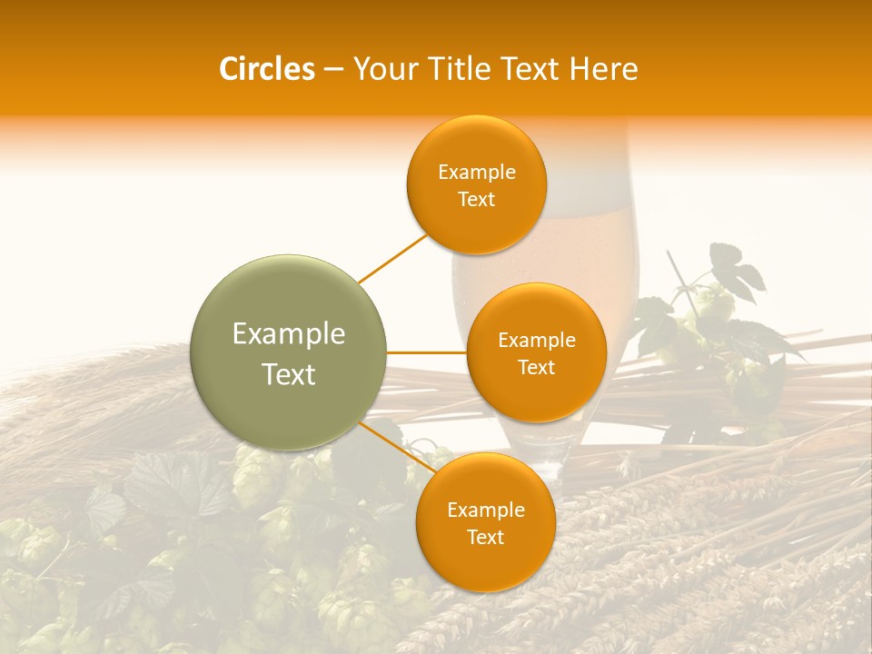 Getr Barley Hopfengarden PowerPoint Template