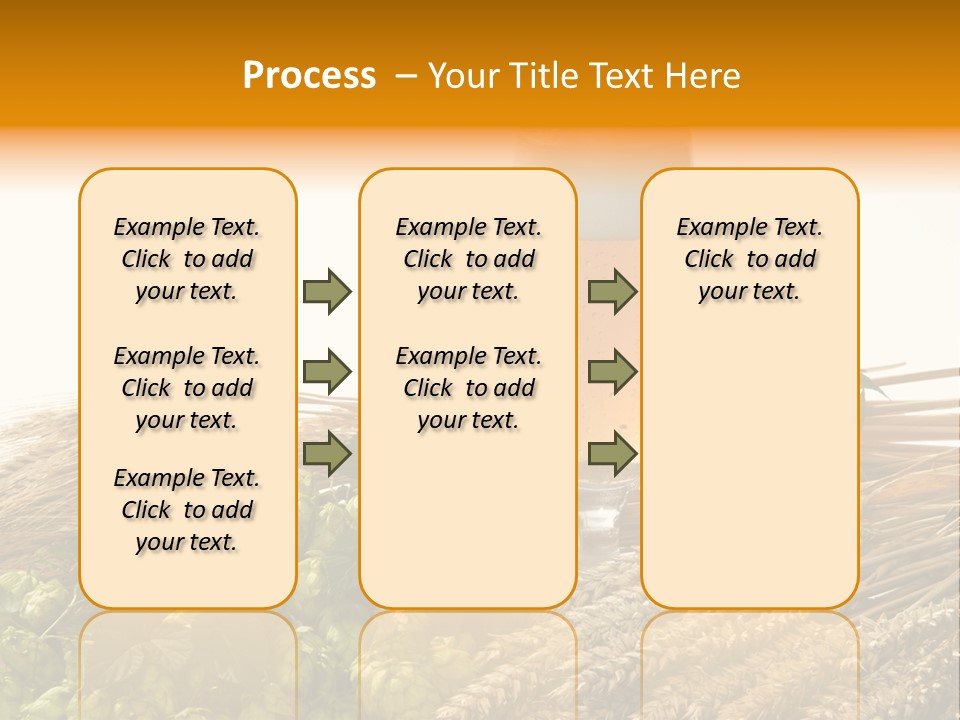 Getr Barley Hopfengarden PowerPoint Template