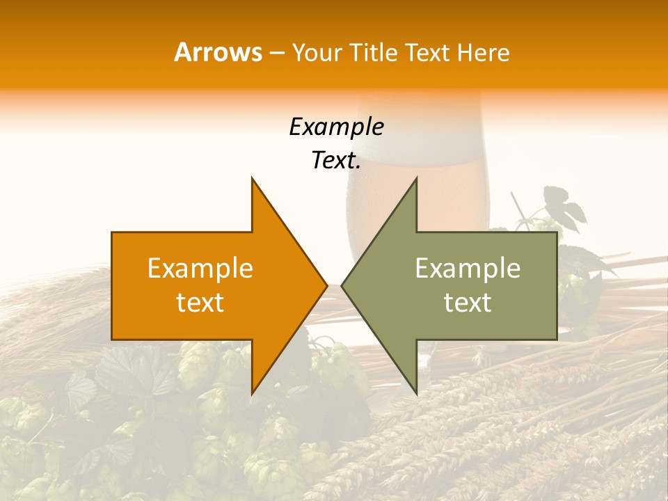 Getr Barley Hopfengarden PowerPoint Template