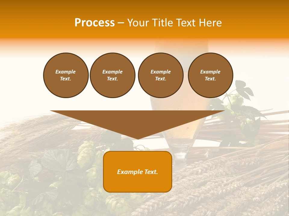 Getr Barley Hopfengarden PowerPoint Template