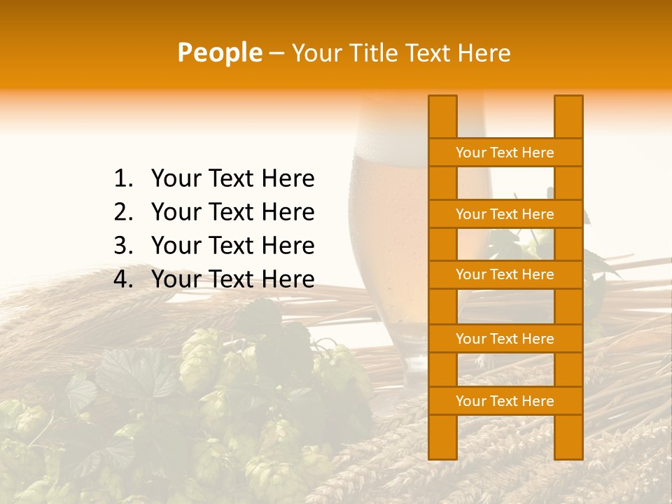 Getr Barley Hopfengarden PowerPoint Template