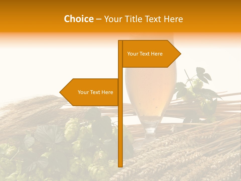 Getr Barley Hopfengarden PowerPoint Template