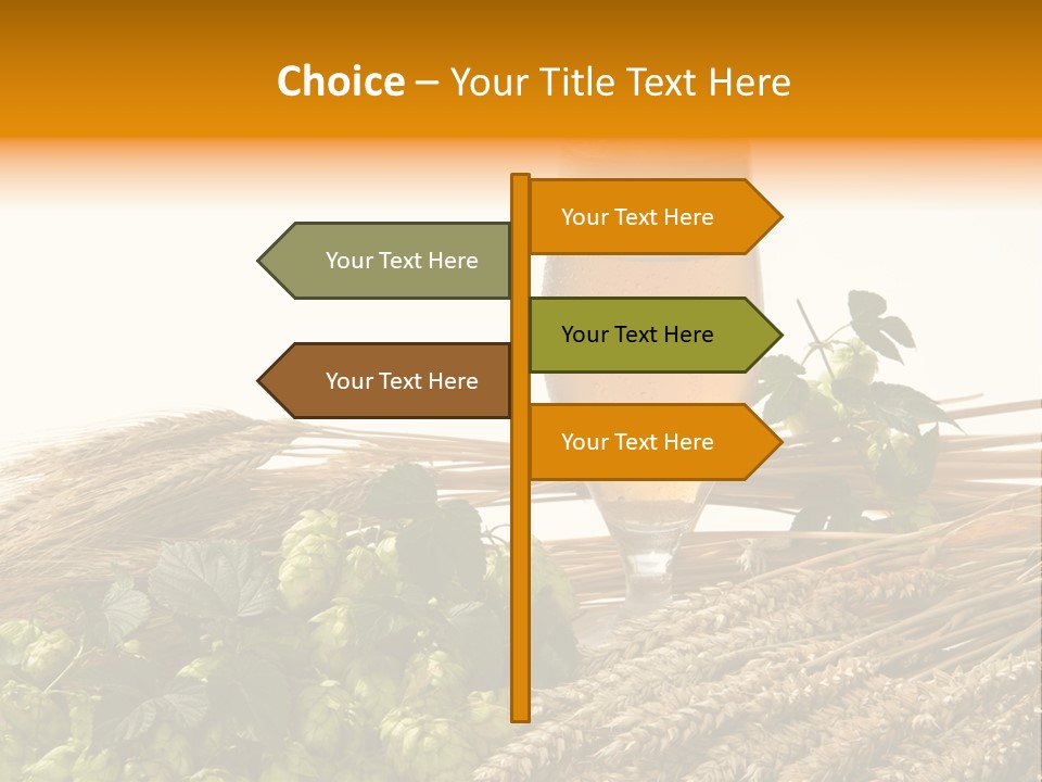 Getr Barley Hopfengarden PowerPoint Template
