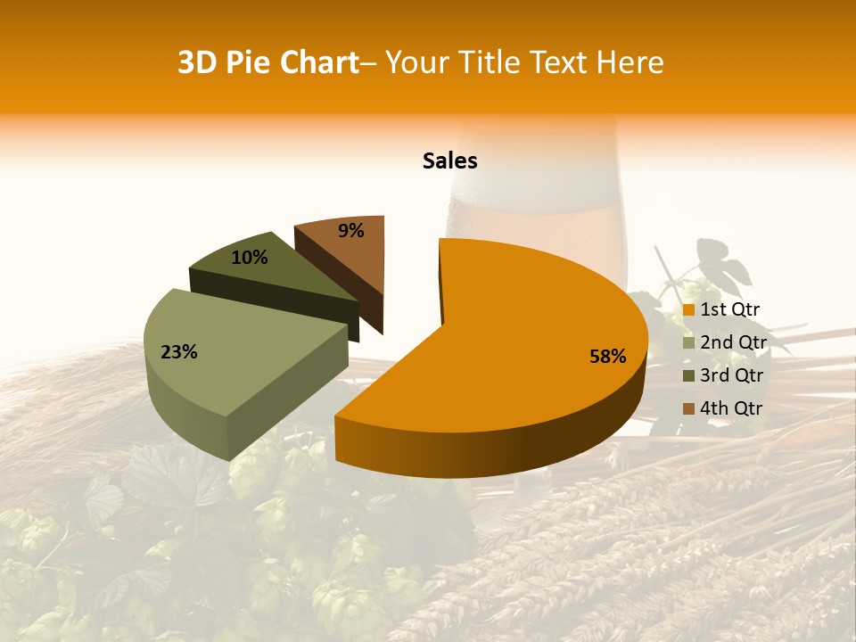 Getr Barley Hopfengarden PowerPoint Template