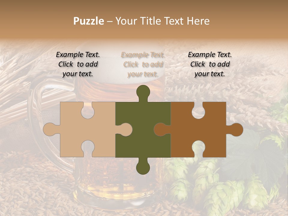 Malt Beer Brewery PowerPoint Template