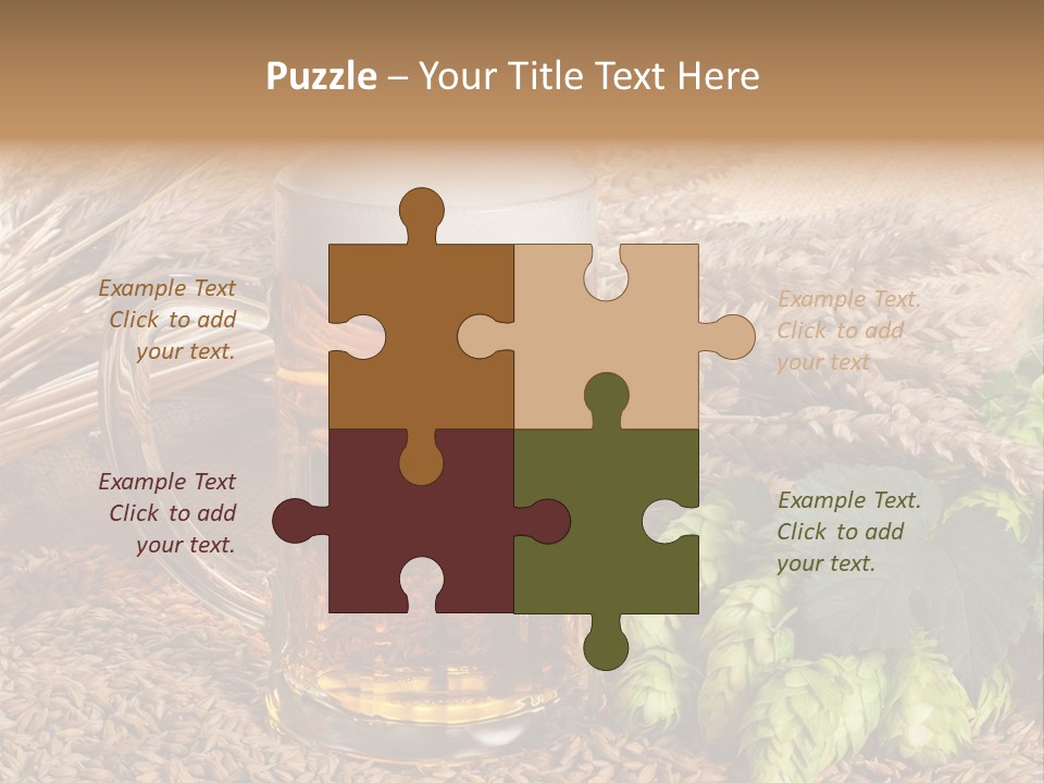 Malt Beer Brewery PowerPoint Template