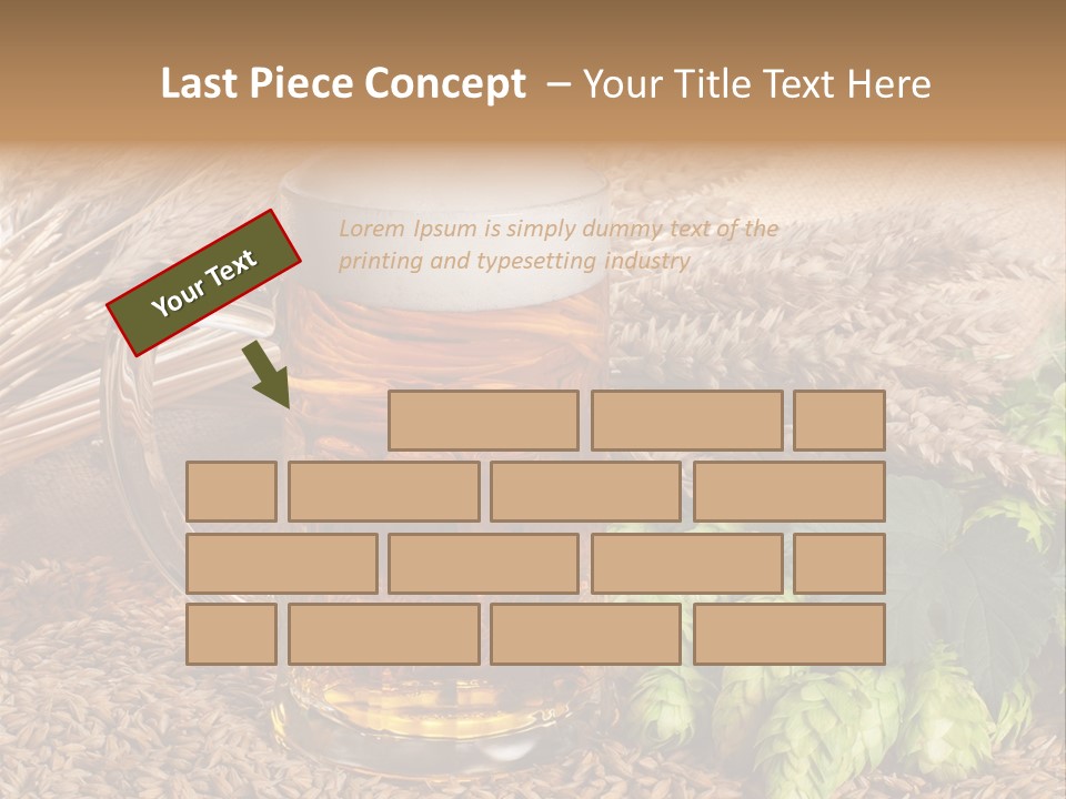 Malt Beer Brewery PowerPoint Template