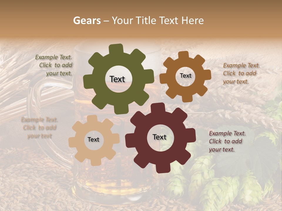 Malt Beer Brewery PowerPoint Template