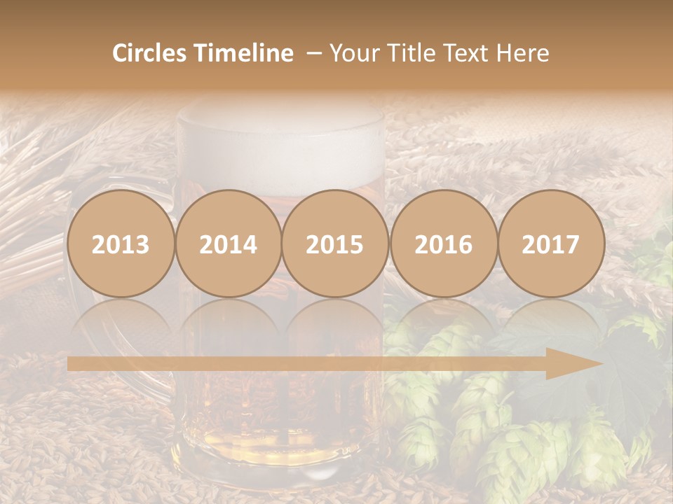 Malt Beer Brewery PowerPoint Template