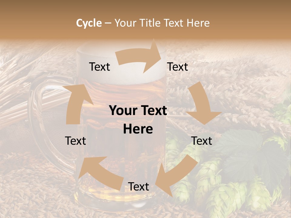 Malt Beer Brewery PowerPoint Template