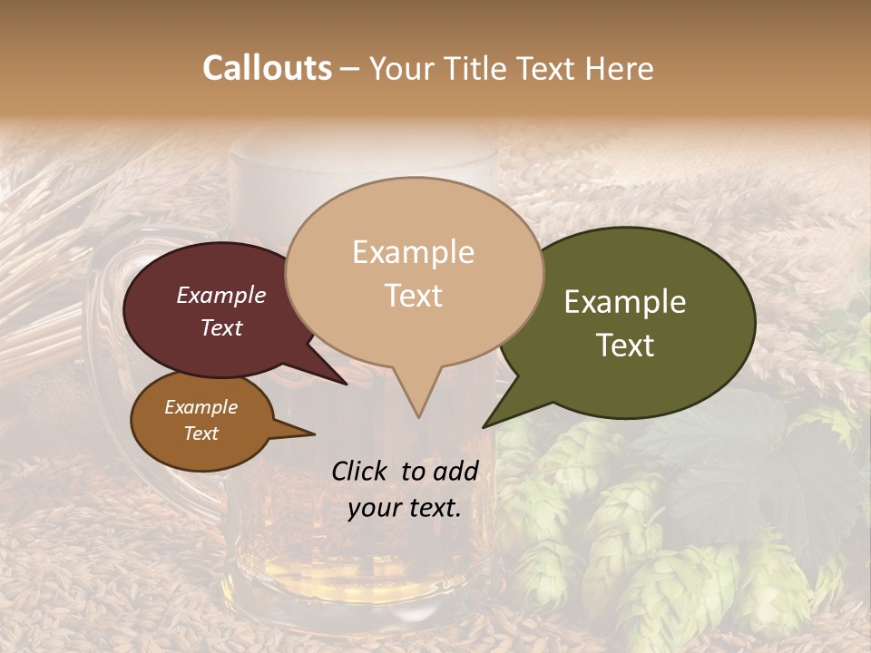 Malt Beer Brewery PowerPoint Template