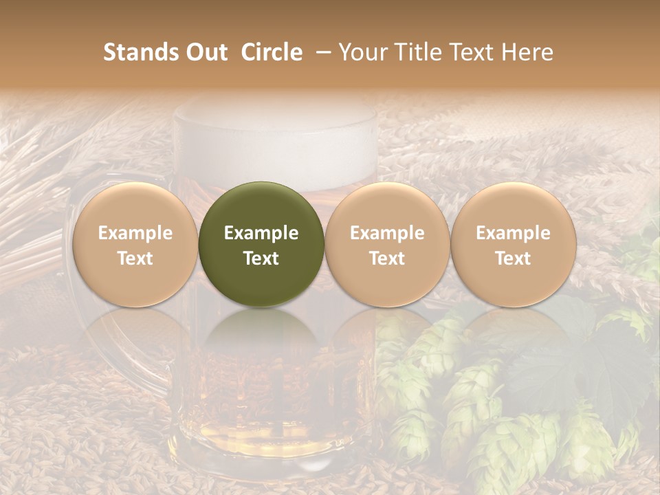 Malt Beer Brewery PowerPoint Template