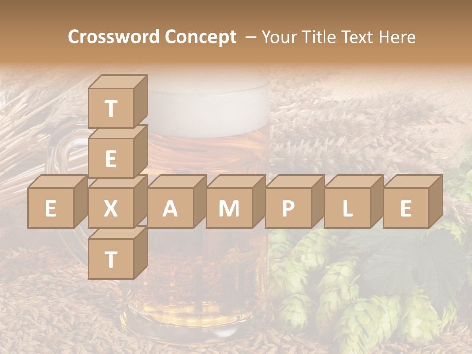 Malt Beer Brewery PowerPoint Template